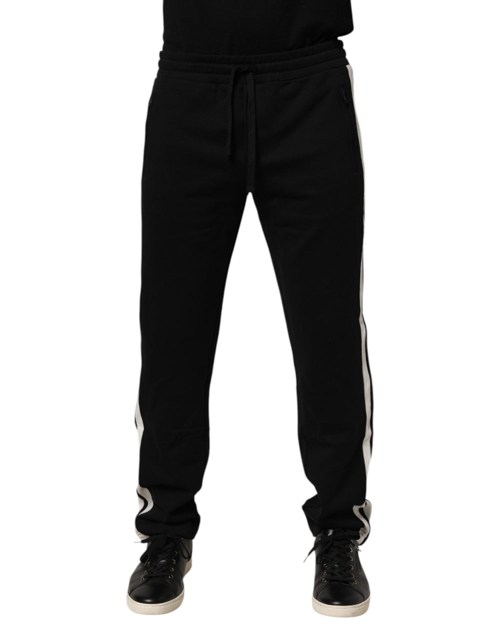 Dolce & Gabbana Cotton Jogger Sweatpants in Black