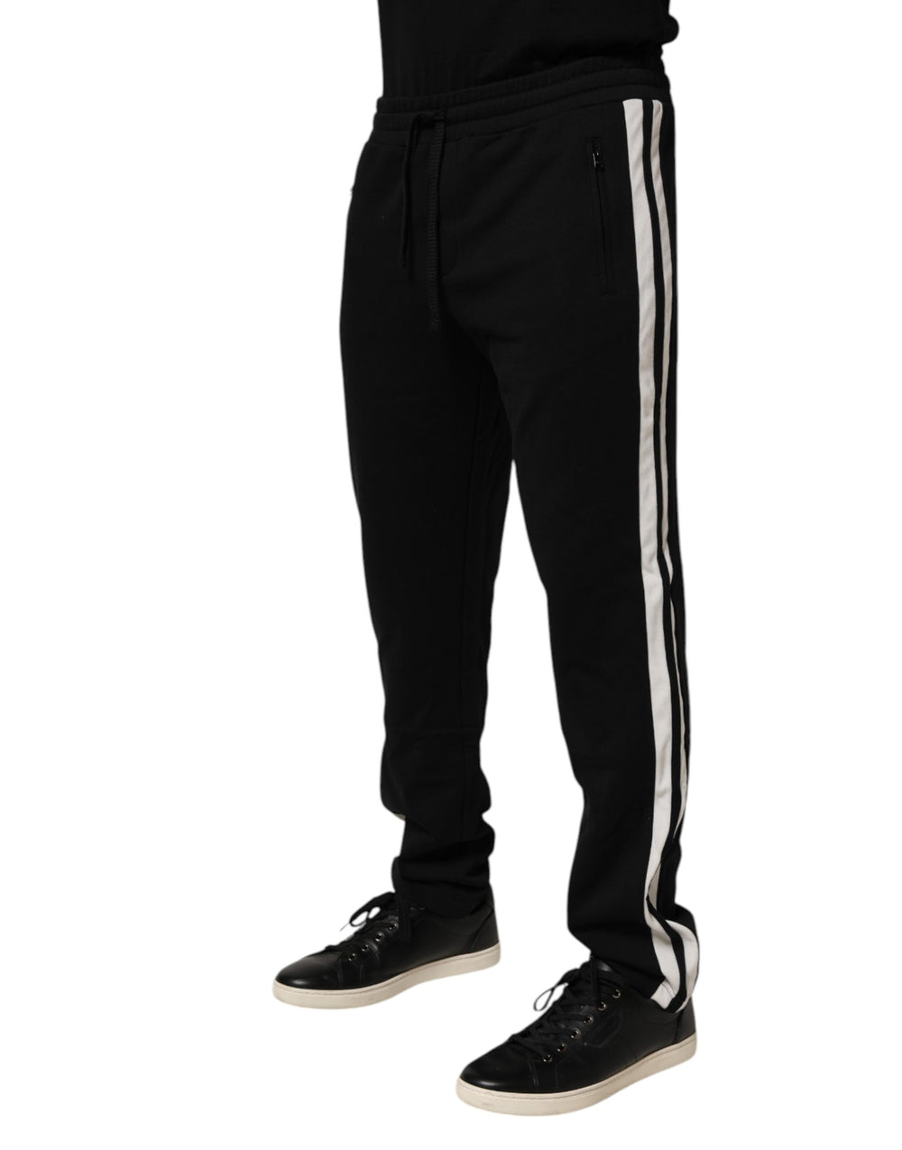 Dolce & Gabbana Cotton Jogger Sweatpants in Black