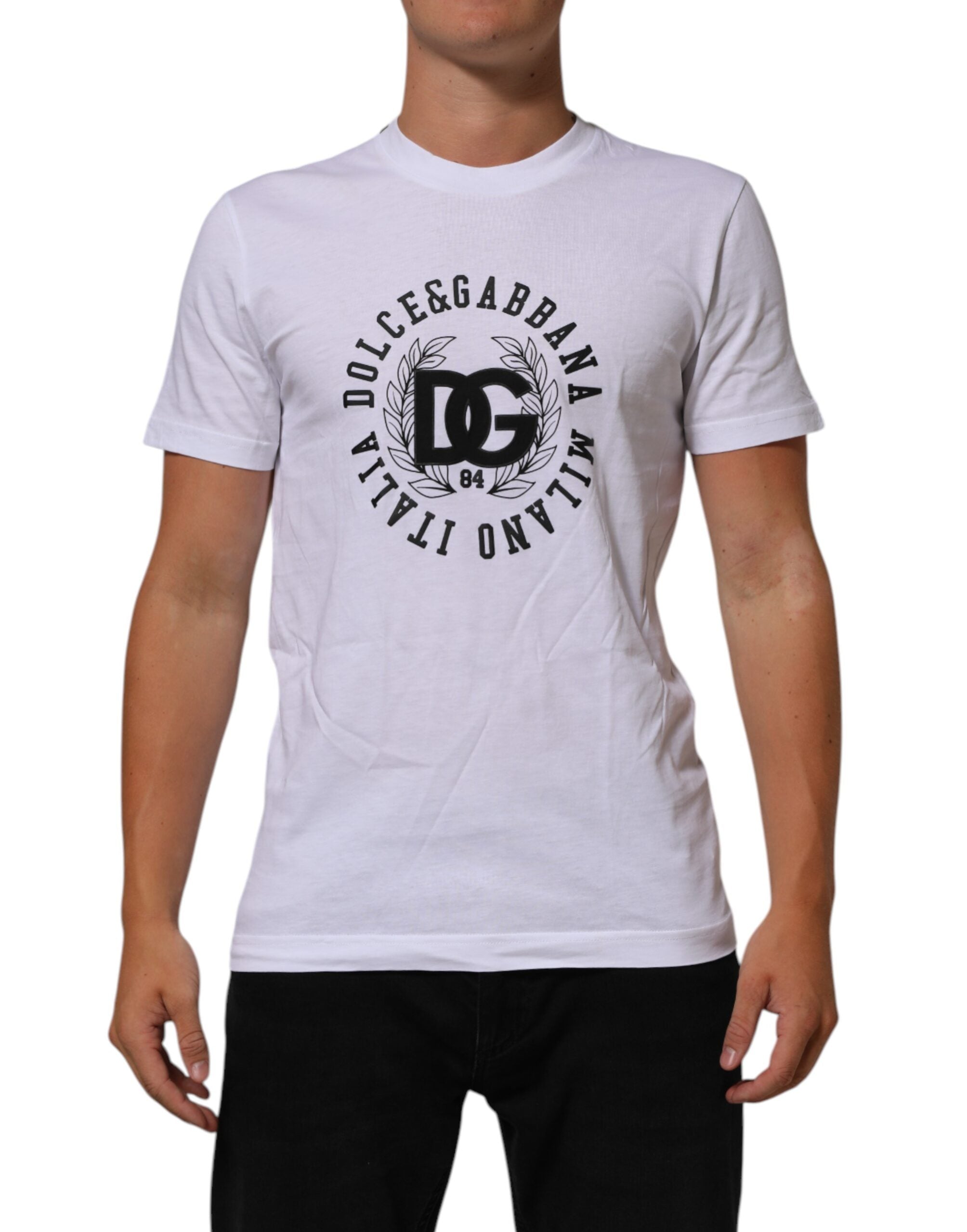 Dolce & Gabbana Βαμβακερό T-shirt σε Λευκό