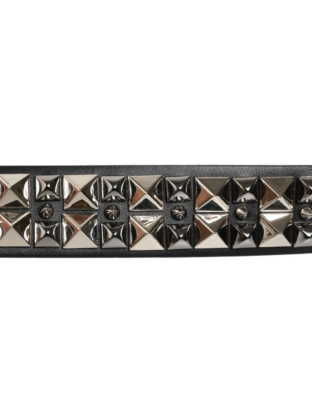 Dolce & Gabbana Calf Leather Belt in Black
