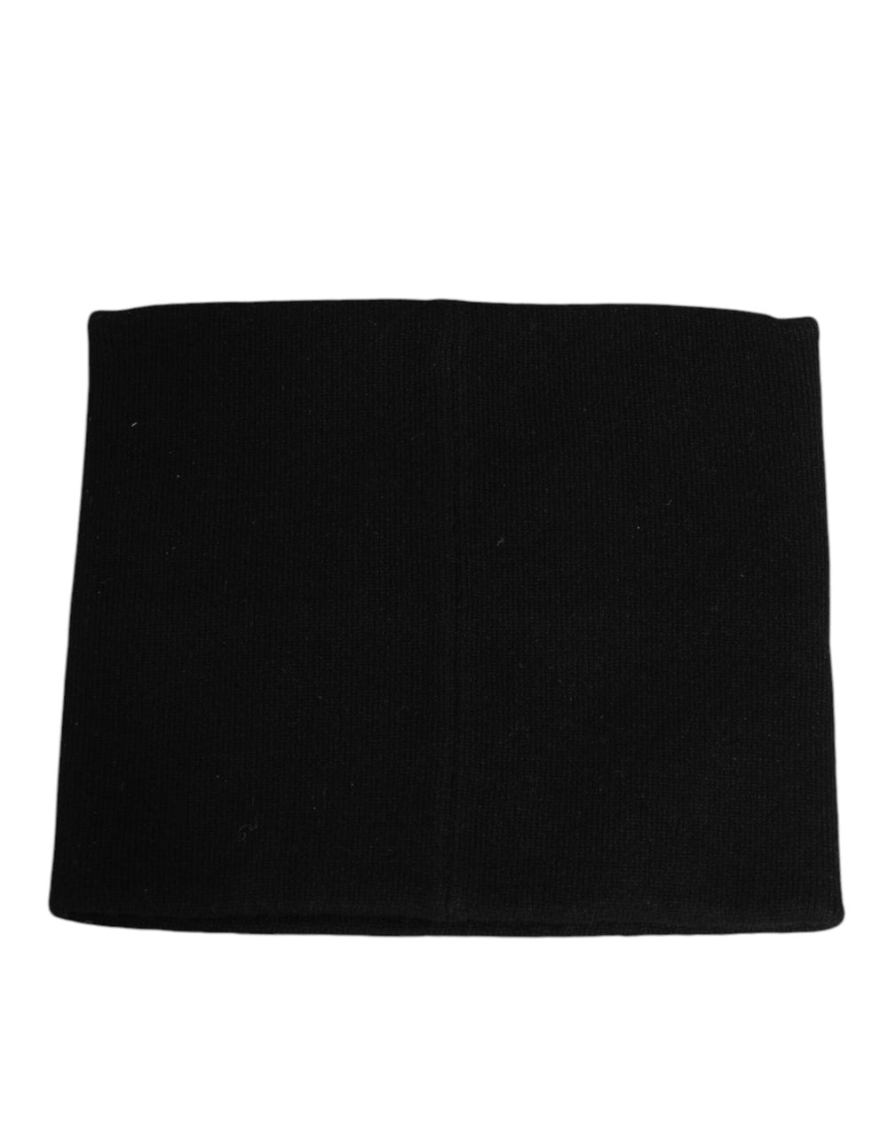 Dolce & Gabbana Cashmere-Blend Knit Scarf in Black