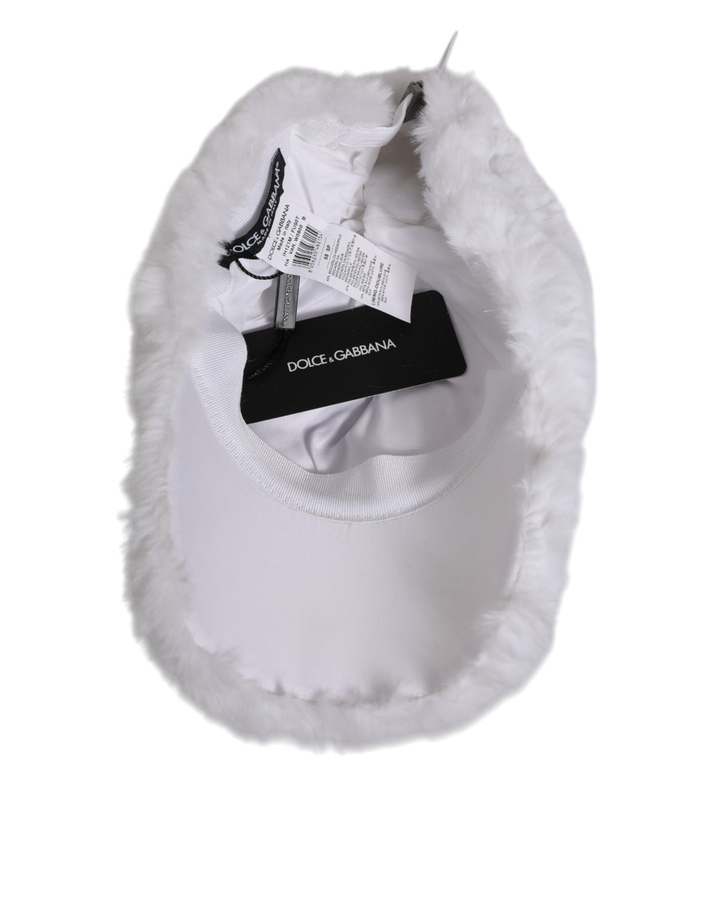 Dolce & Gabbana Modacrylic Baseball Cap in White