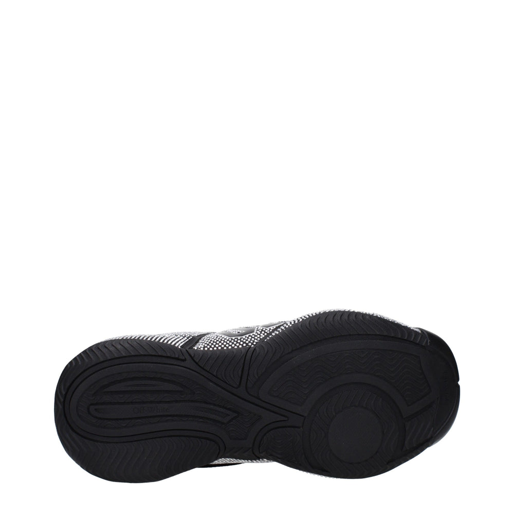 Black Cotton Sneakers