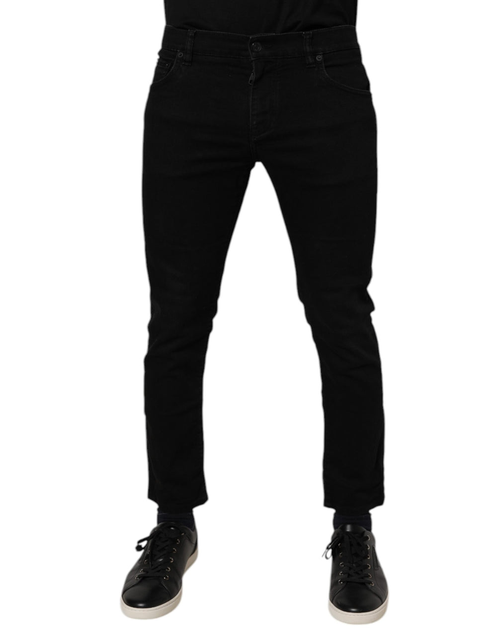 Dolce & Gabbana Skinny Jeans in Black