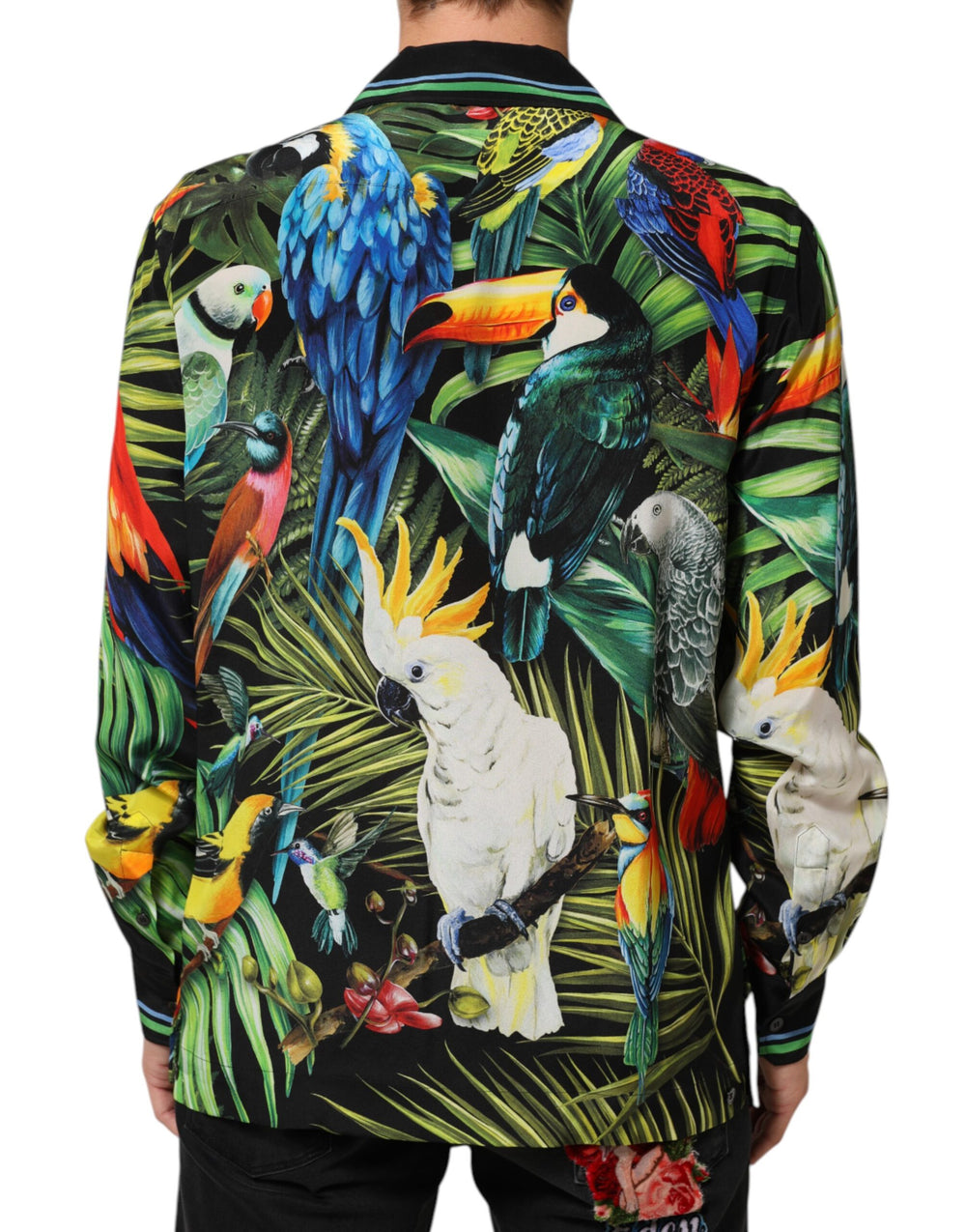 Dolce & Gabbana Silk Casual Shirt in Multicolor