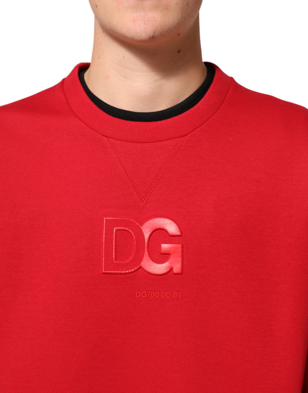 Dolce & Gabbana Cotton Sweatshirt in Red