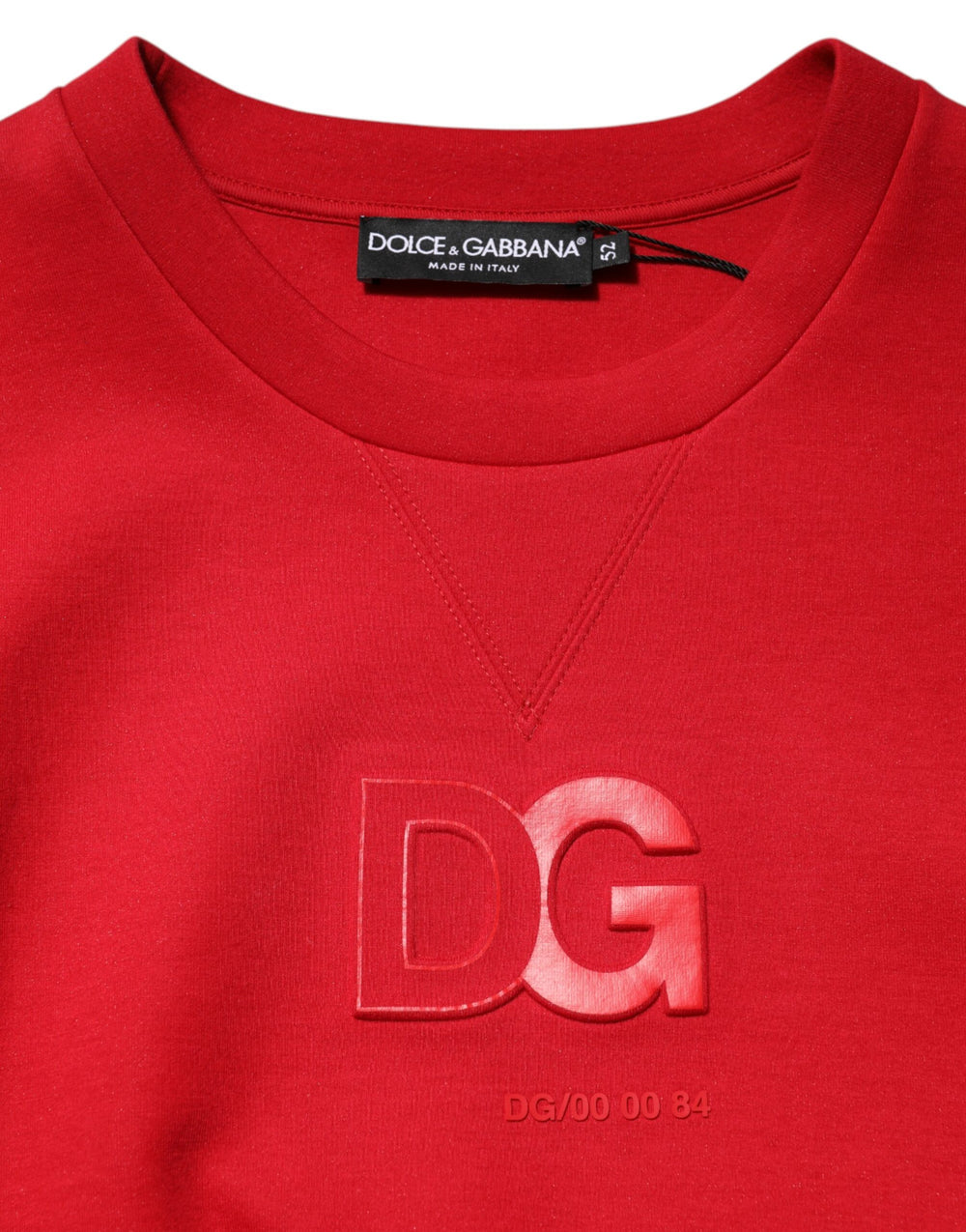 Dolce & Gabbana Cotton Sweatshirt in Red