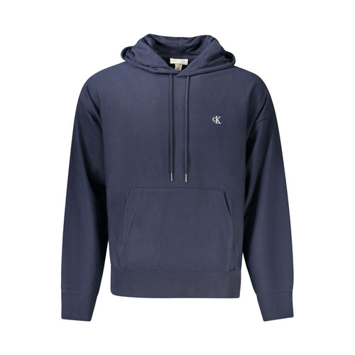 Blue Cotton Men's Hoodie mens luxury fashion - Mens Edit