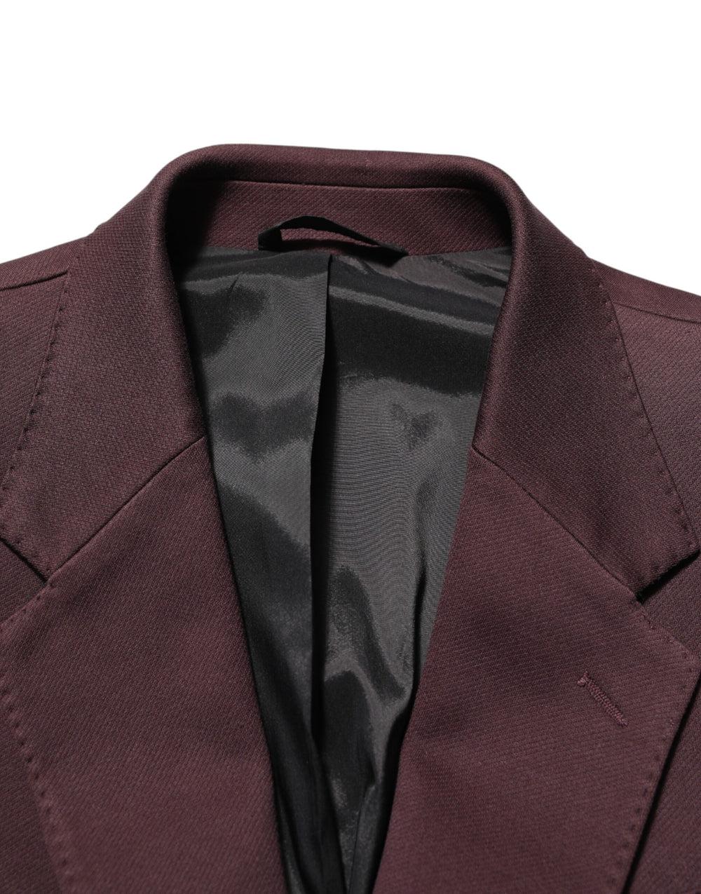 Dolce & Gabbana Cotton Blazer in Maroon