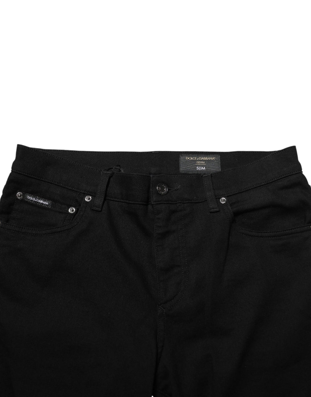 Dolce & Gabbana Slim Fit Jeans in Black