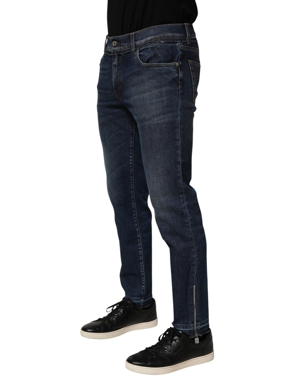 Dolce & Gabbana Stretch Denim Skinny Jeans in Blue