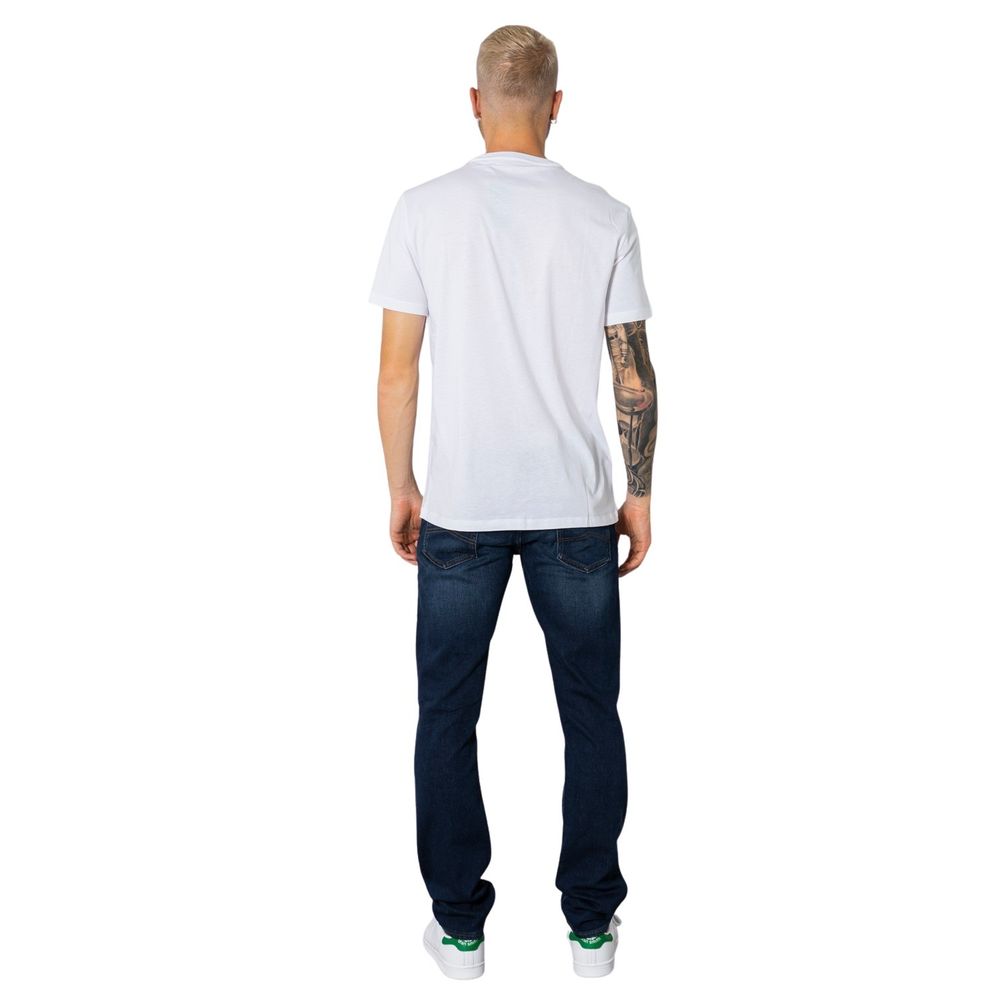 Armani Exchange Βαμβακερό T-Shirt σε Λευκό