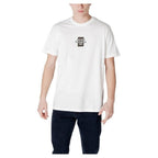 Armani Exchange White Cotton Men's Sportswear T-Shirt - Designer | Mens Edit