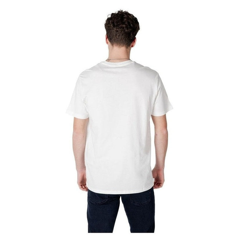 Armani Exchange 100% Combed Cotton T-Shirt in White