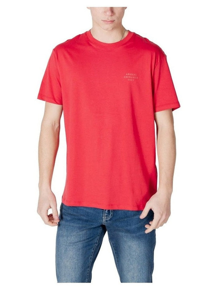 Armani Exchange Short-Sleeve T-shirt Cotton Breathable