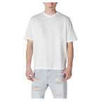 Armani Exchange White Cotton Men's T-Shirt Style 3 - Designer | Mens Edit