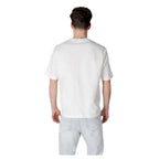 Armani Exchange White Cotton T-Shirt