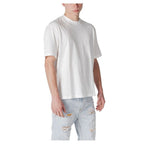 Armani Exchange White Cotton T-Shirt