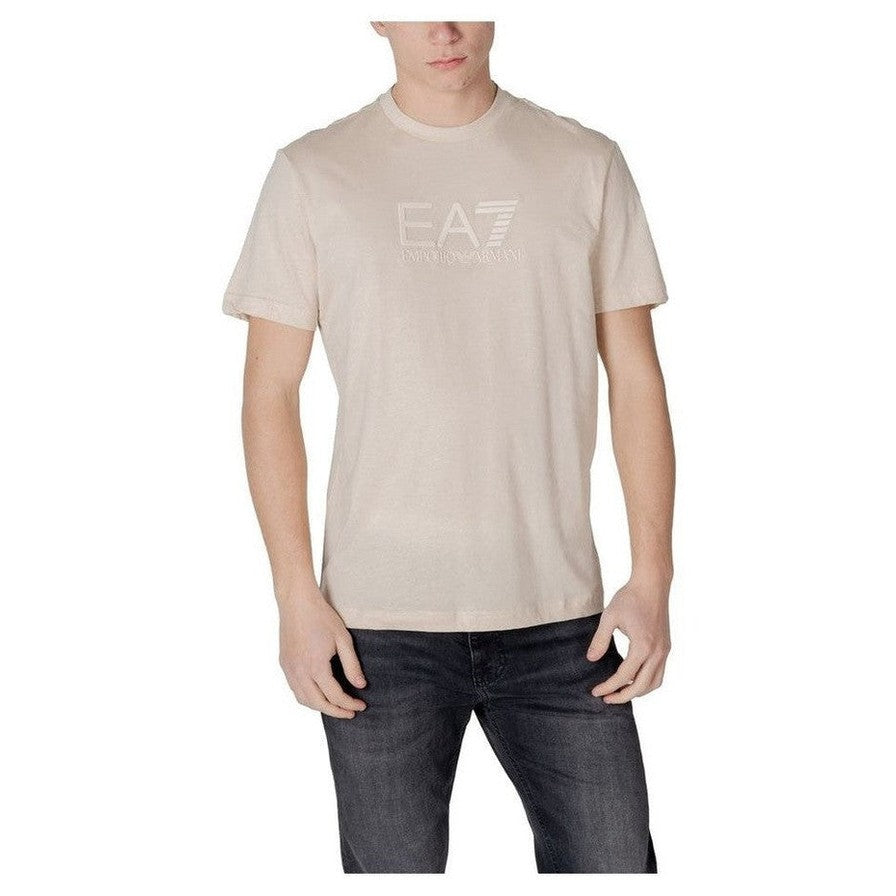 EA7 Emporio Armani White Cotton Men's Polo Shirt - Designer | Mens Edit