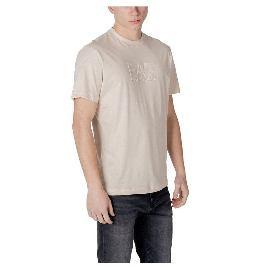 EA7 Emporio Armani Cotton Polo Shirt in White