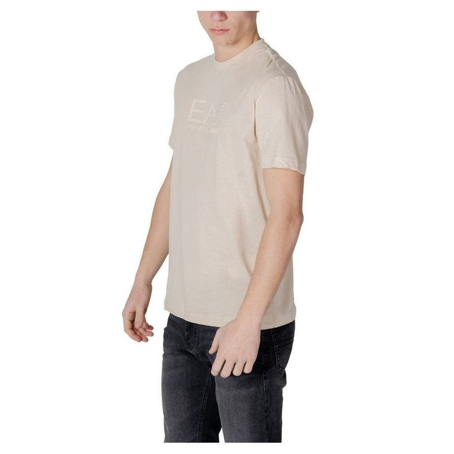 EA7 Emporio Armani Cotton Polo Shirt in White