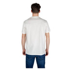Armani Exchange White Cotton T-Shirt