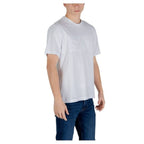 EA7 Emporio Armani White Cotton T-Shirt