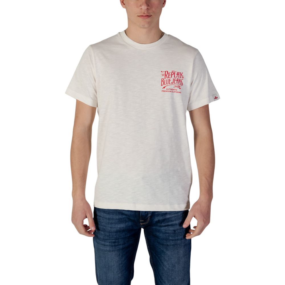 Replay Βαμβακερό T-Shirt