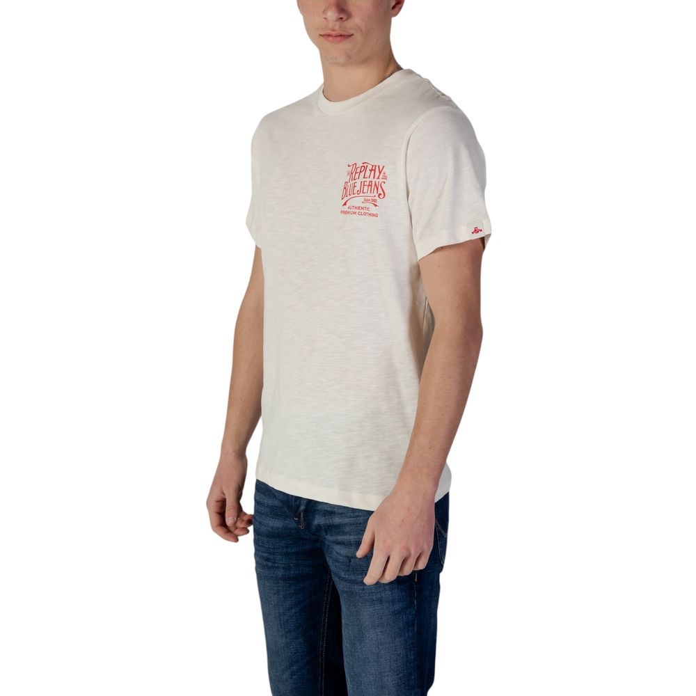 Replay Βαμβακερό T-Shirt