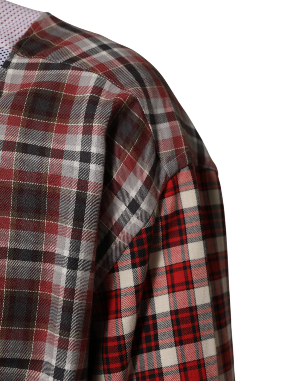 Dolce & Gabbana Multicolor Checkered Cotton Shirt