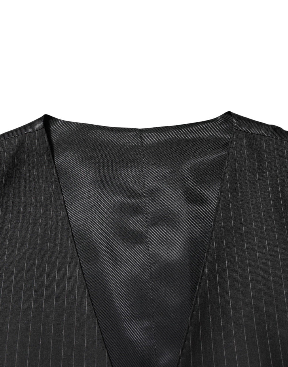 Dolce & Gabbana Wool Blend Waistcoat in Black