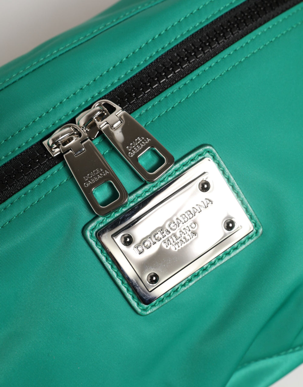 Dolce & Gabbana Nylon Belt Bag in Green
