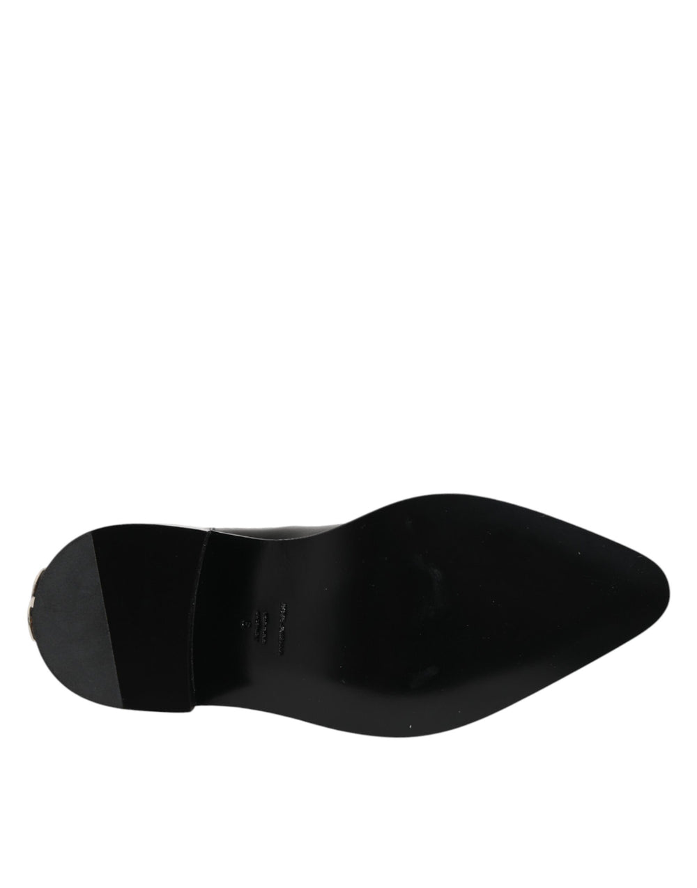 Dolce & Gabbana Studded Leather Chelsea Ankle Boots in Black