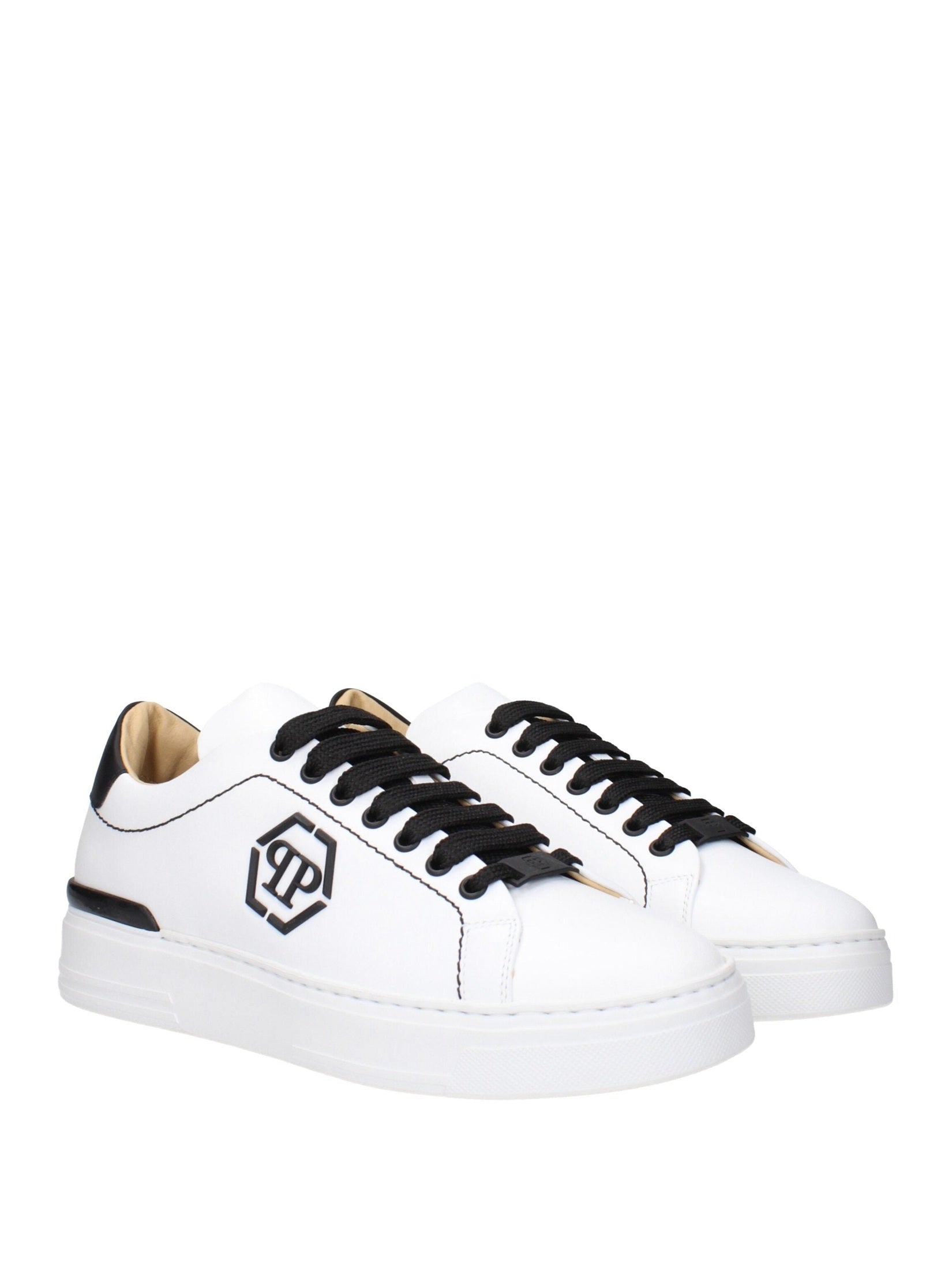 Philipp Plein Sneakers Calfskin Branding