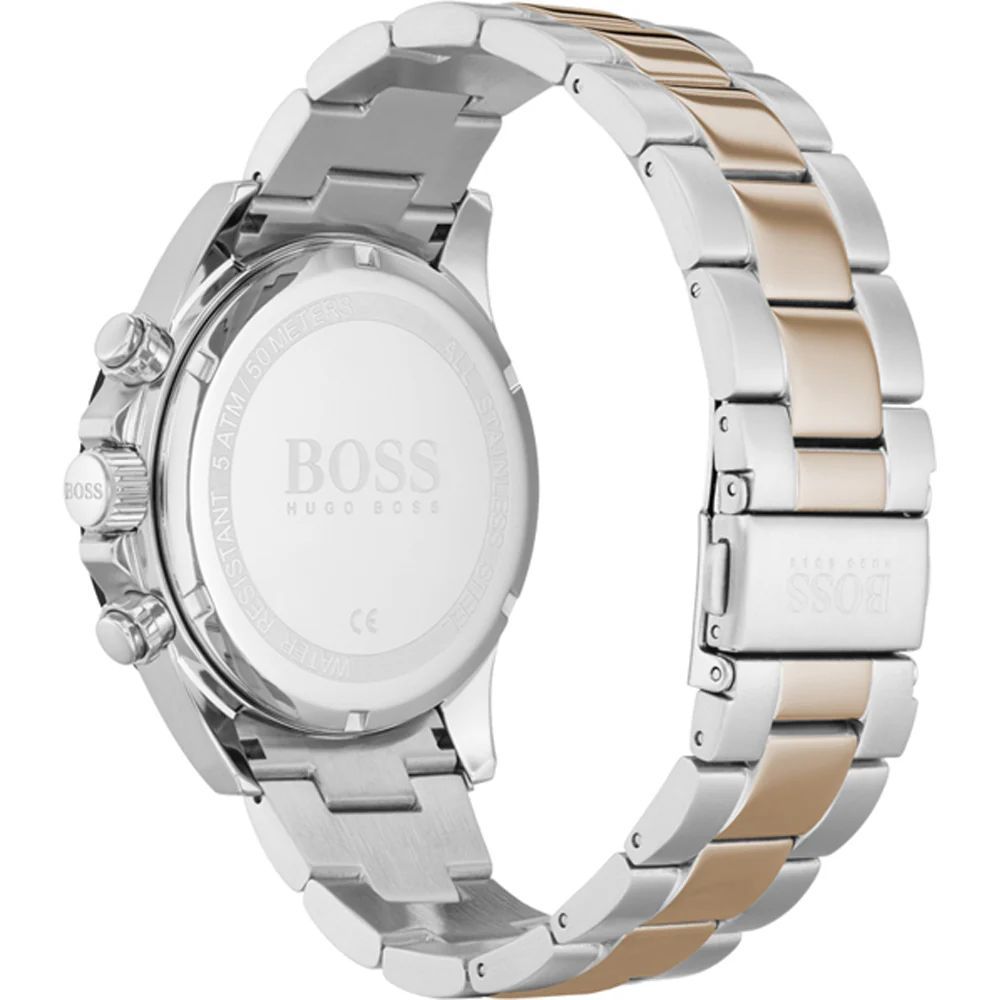 Hugo Boss Stainless Steel Chronograph Watch in Grey