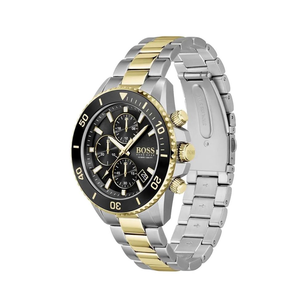 Hugo Boss Stainless Steel Chronograph Sport Watch in Grey