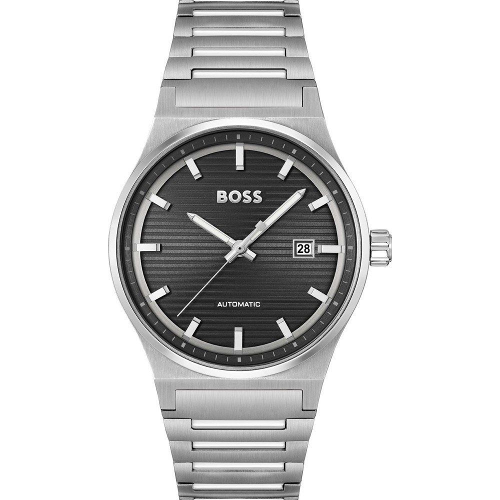 Gray Stainless Steel Dress Watch mens luxury fashion - Mens Edit