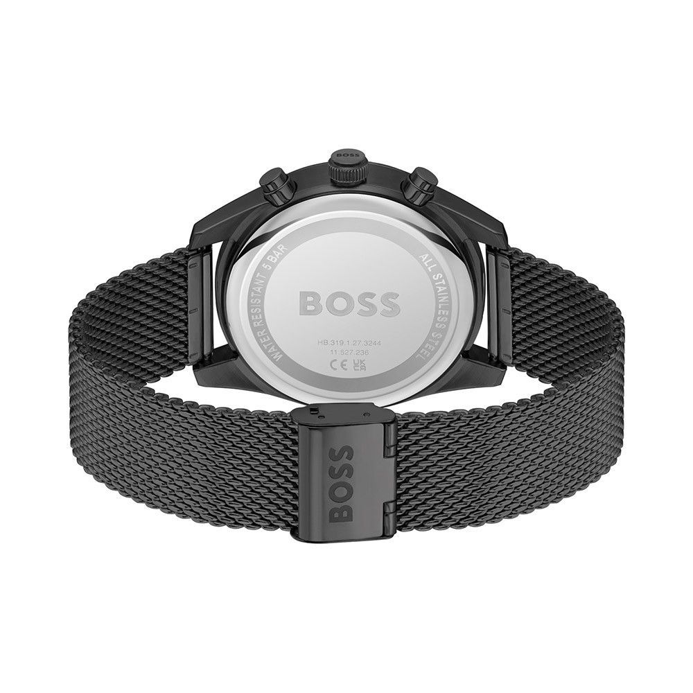 Hugo Boss Chronograph Dress Watch in Black