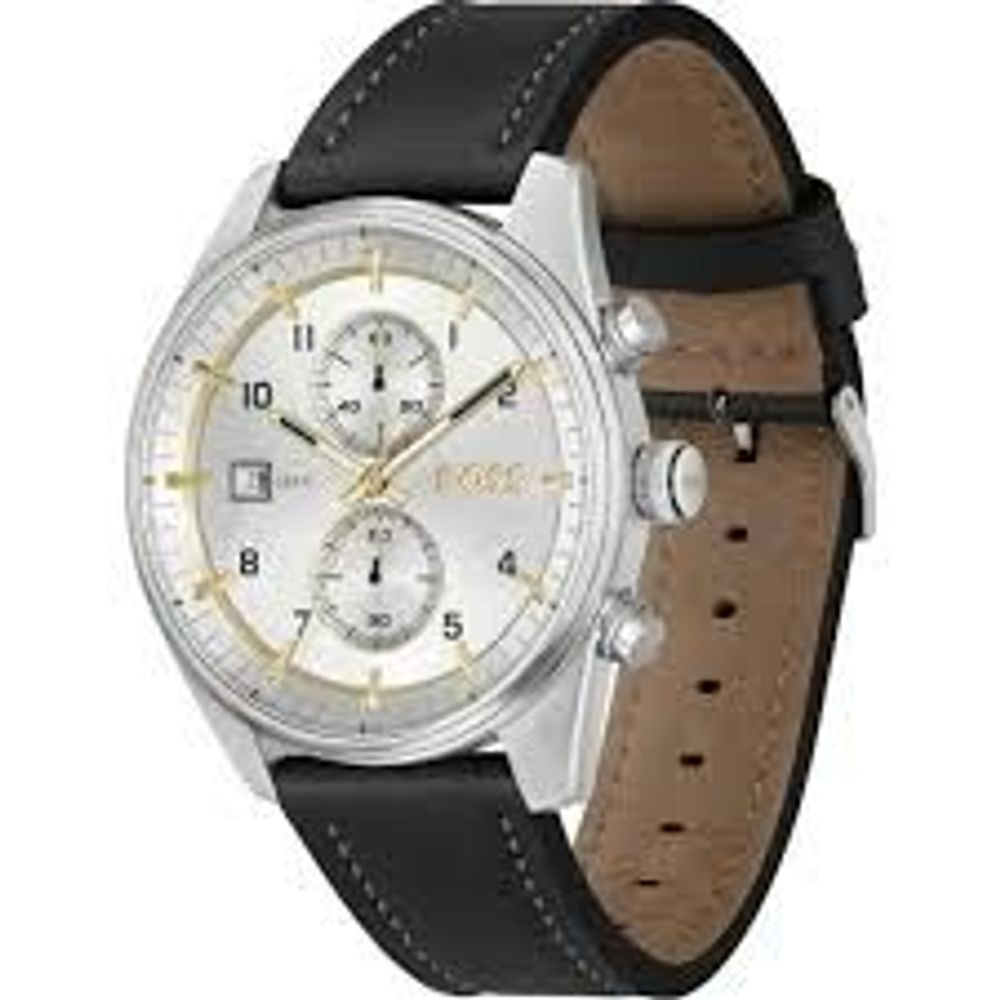 Hugo Boss Chronograph Watch in Black