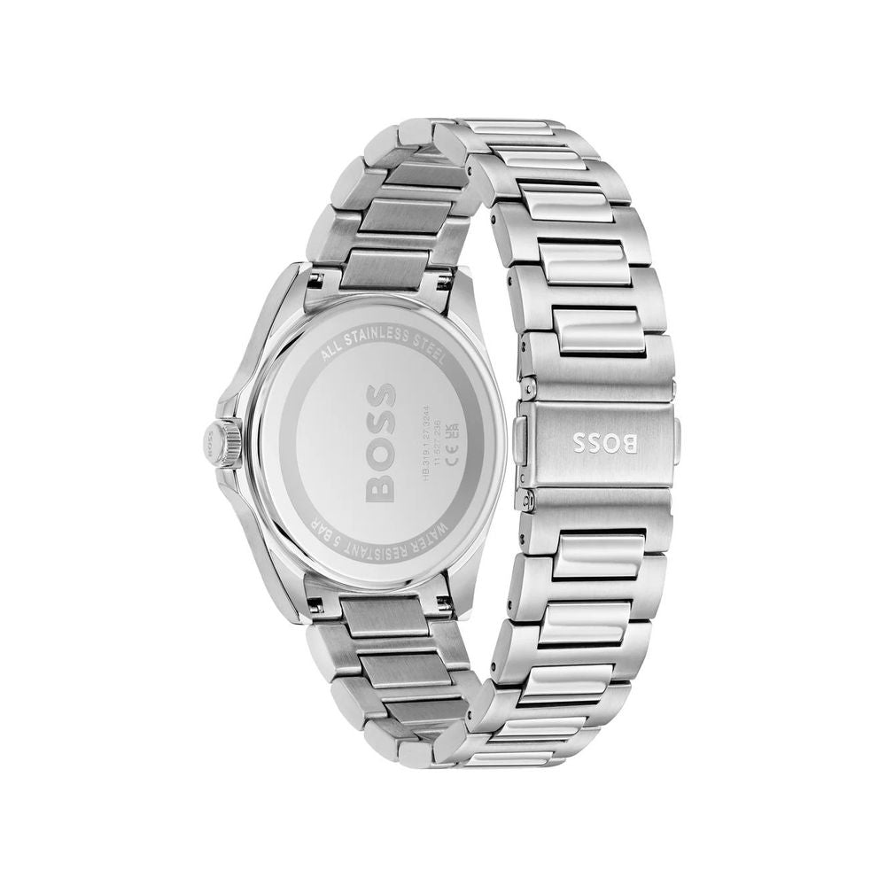 Hugo Boss Stainless Steel Dress Watch in Grey