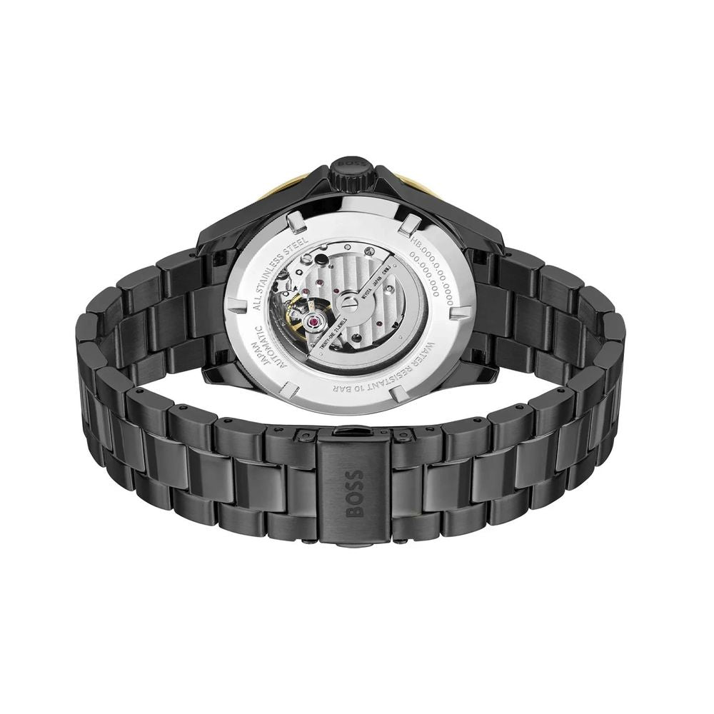 Hugo Boss Black Stainless Steel Automatic Dress Watch