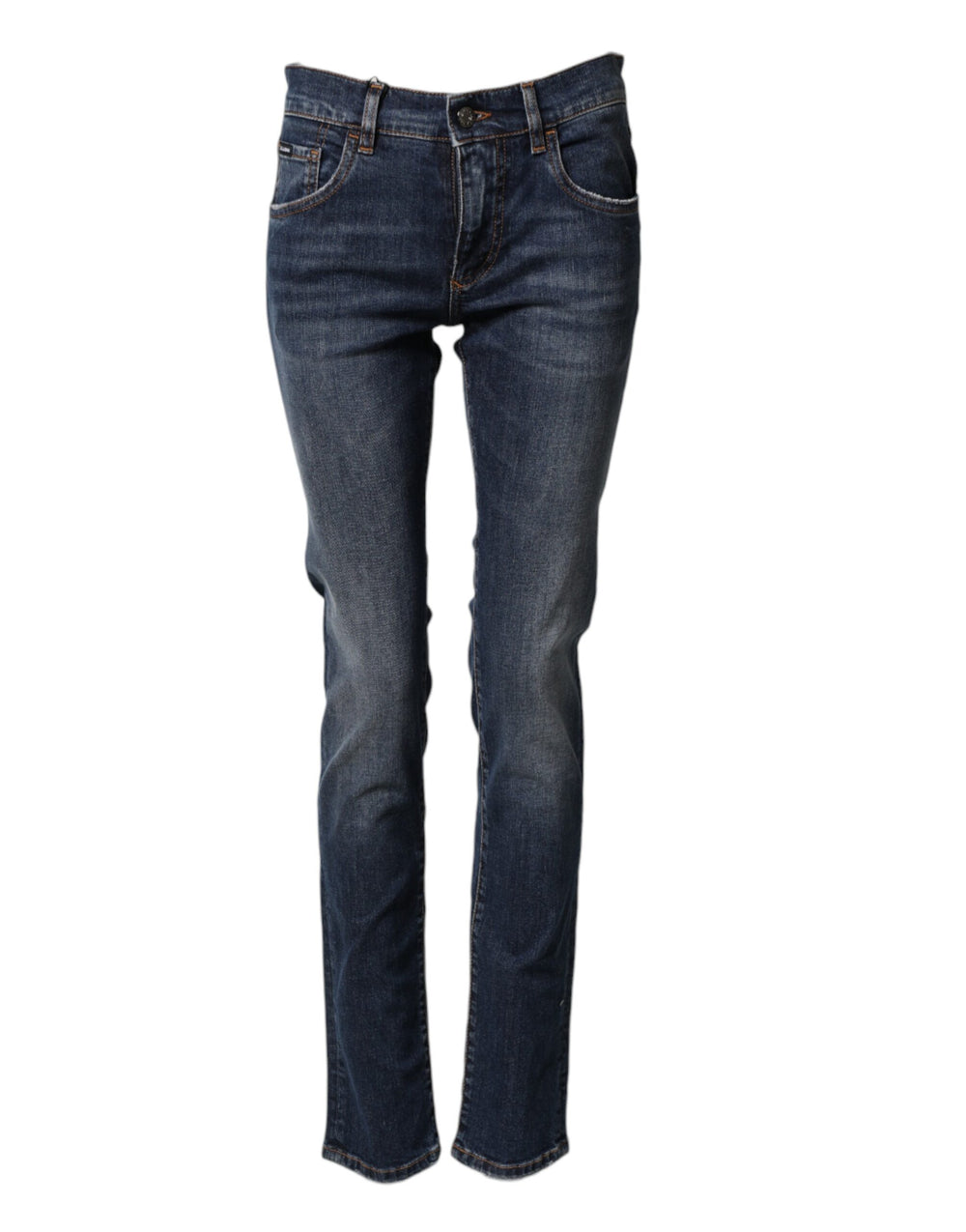 Dolce & Gabbana Stretch Denim Skinny Jeans in Blue