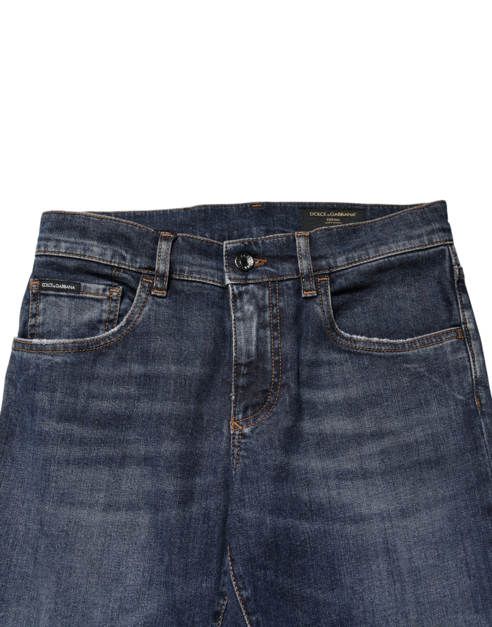 Dolce & Gabbana Stretch Denim Skinny Jeans in Blue