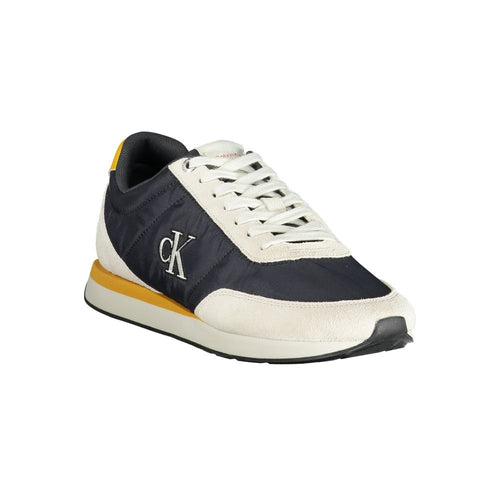 Calvin Klein Blue Recycled Polyester Sneaker