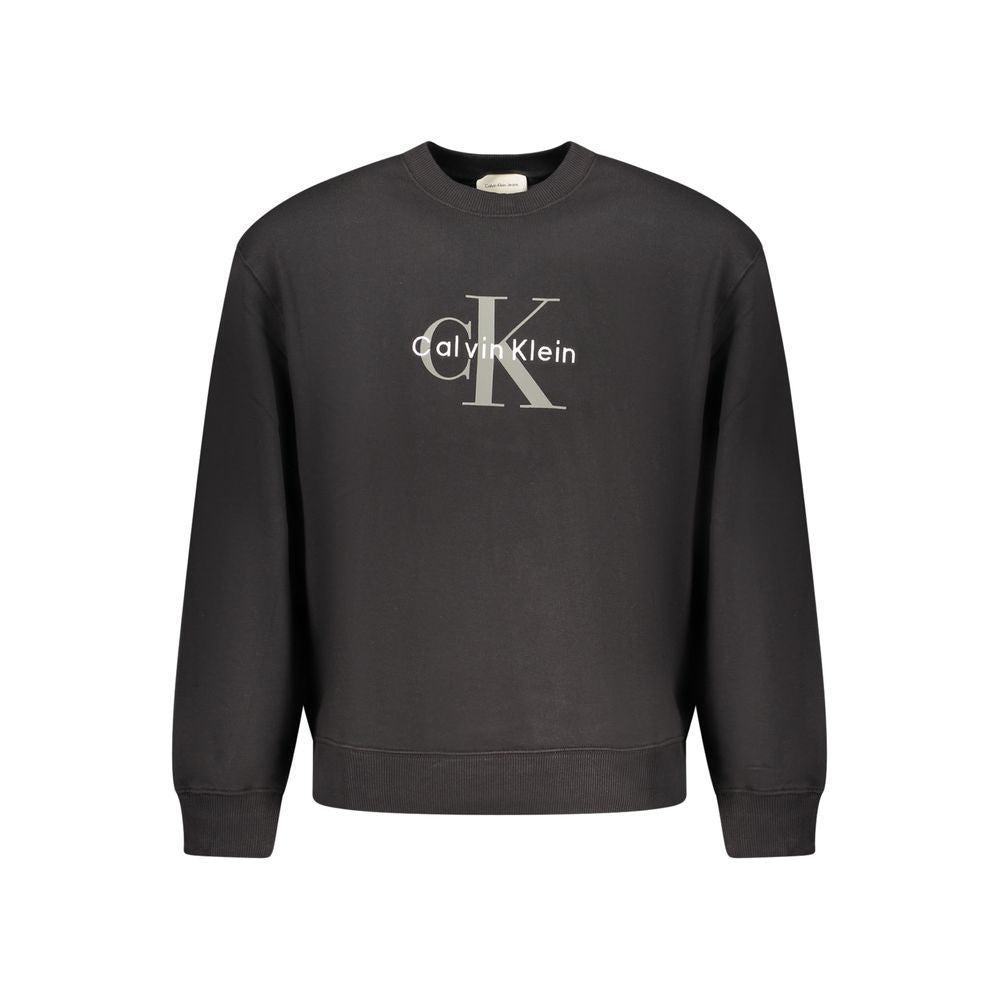 Black Cotton Men's Sweatshirt mens luxury fashion - Mens Edit