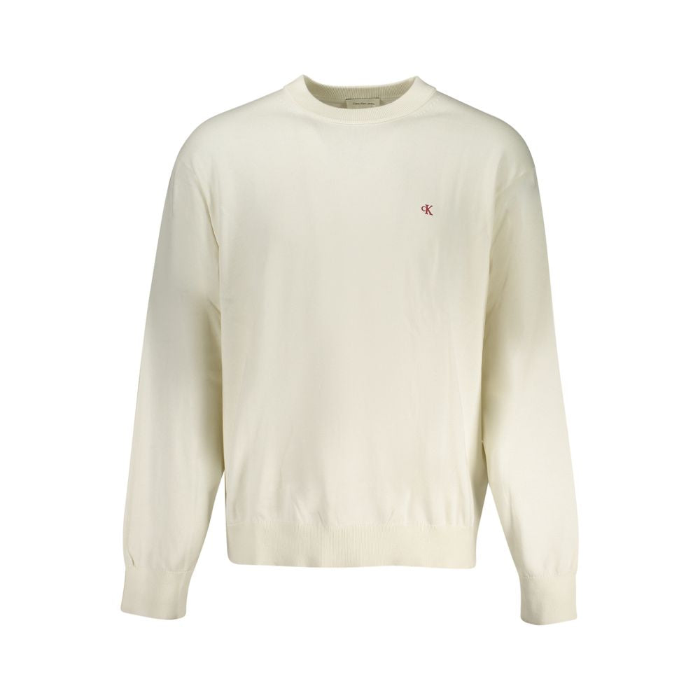 White Cotton Men Sweater mens luxury fashion - Mens Edit