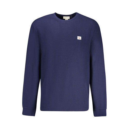 Blu Cotton Mens Sweater mens luxury fashion - Mens Edit
