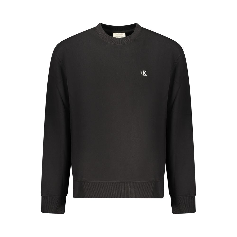 Black Cotton Men's Sweatshirt mens luxury fashion - Mens Edit