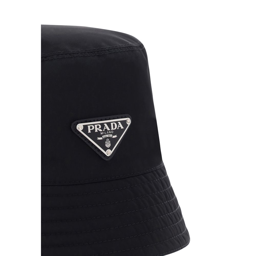Prada Re-Nylon Bucket Hat in Black