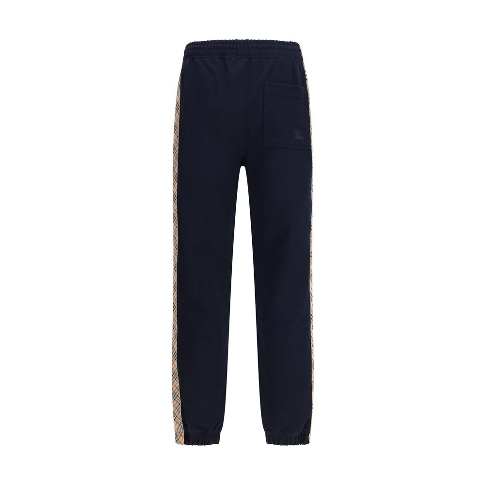 Burberry Blue Cotton Joggers